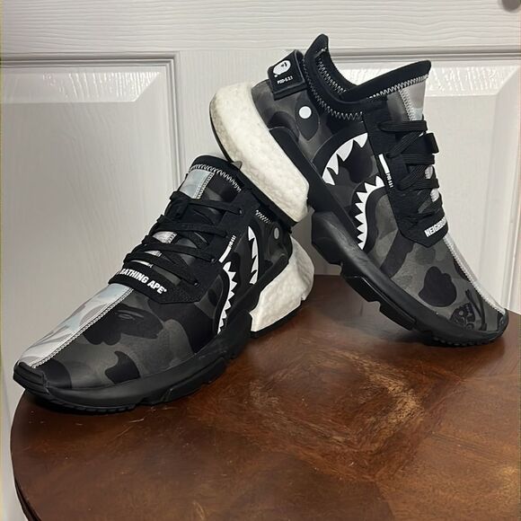 ?? ADIDAS x BAPE NEIGHBORHOOD POD S3.1 Shoes - PERFECT - Men Sz‎ 8.5 - RARE main image 10
